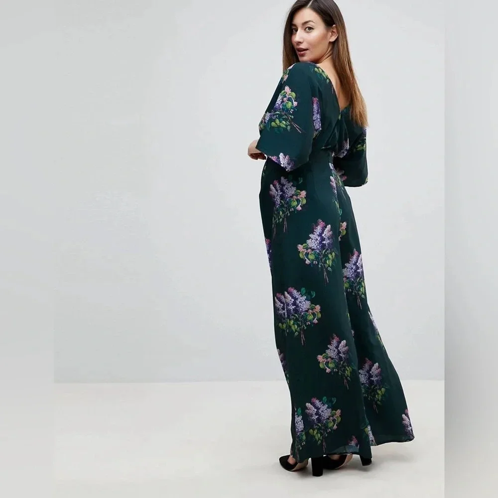 ASOS maternity floral wide leg Jumpsuit 29050